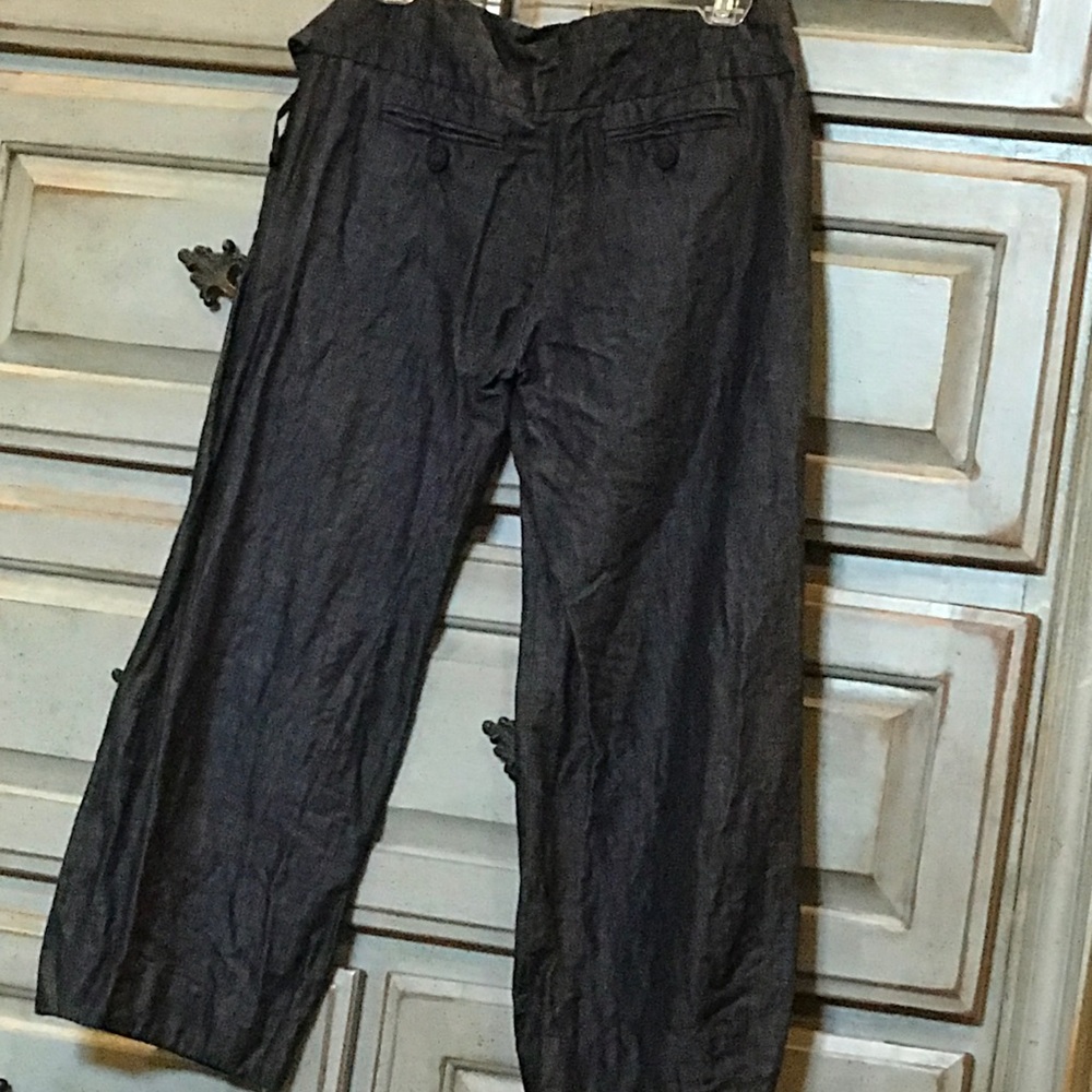 Elevenses/Anthropologie cropped  trousers sz 6